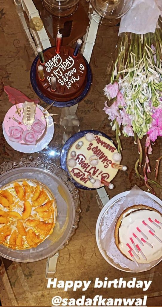 Sadaf Kanwal’s Intimate Birthday Celebration