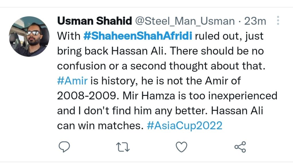 Fans Unhappy With Shaheen Shah Afridi's Elimination from Asia Cup