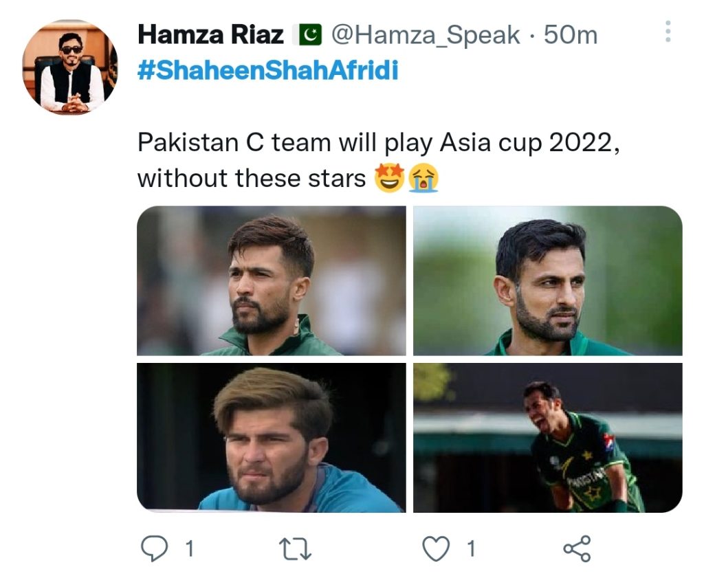Fans Unhappy With Shaheen Shah Afridi's Elimination from Asia Cup