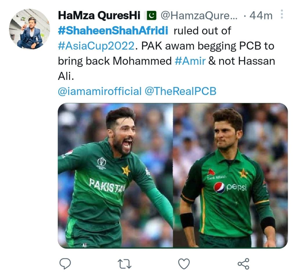 Fans Unhappy With Shaheen Shah Afridi's Elimination from Asia Cup