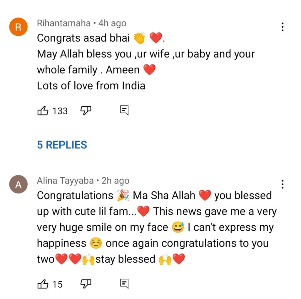 Viral Young Couple Nimra and Asad Blessed With a Baby Boy
