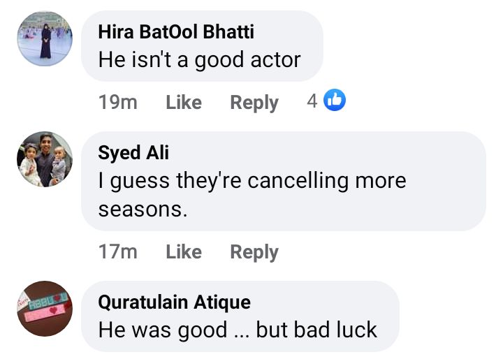 Ahad Raza Mir's Netflix Show Cancelled After First Season