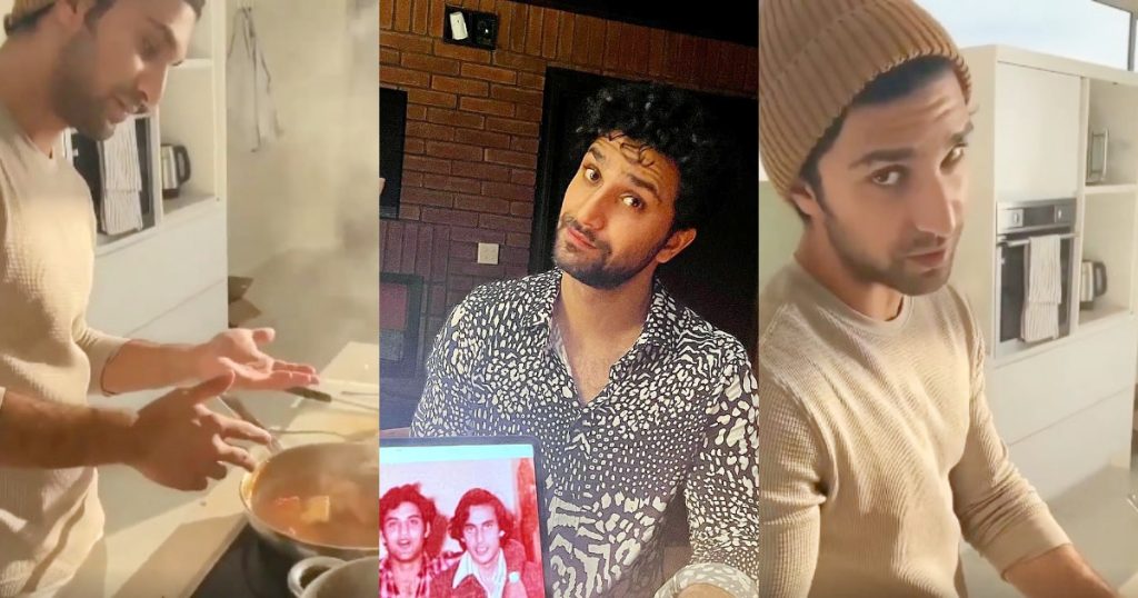 Ahad Raza Mir Impresses Fans With His Cooking On Resident Evil Sets