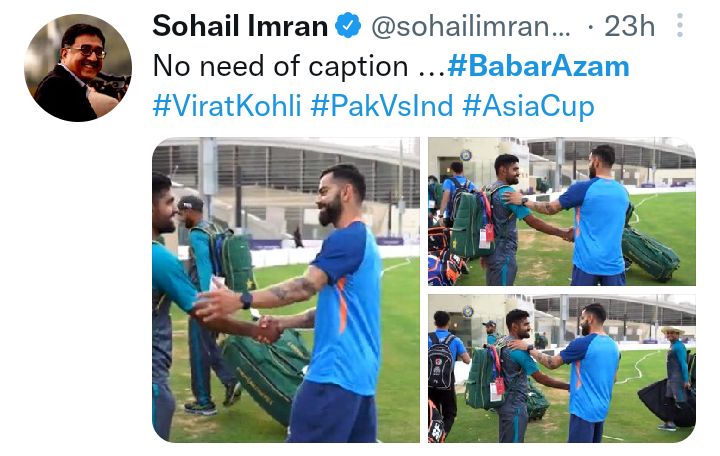 Fans Are Loving Babar Azam And Virat Kohli's Meetup Before Asia Cup