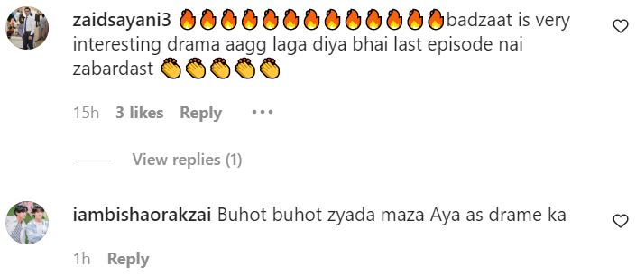 Drama Serial “Badzaat” Last Episode - Public Reaction