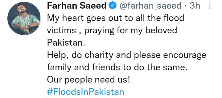 Celebrities Appeal For Donations As Devastating Floods Hit Pakistan