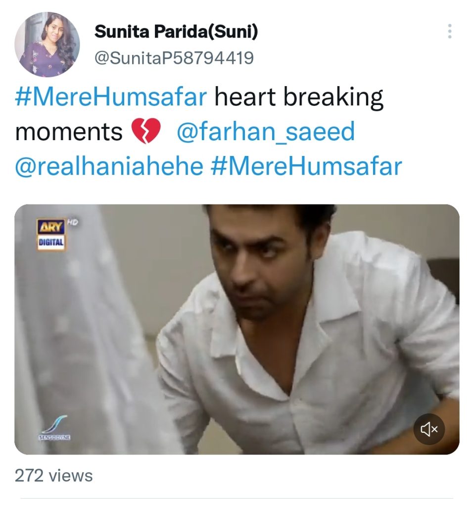 Farhan's Character In Mere Humsafar Keeps On Garnering Praise