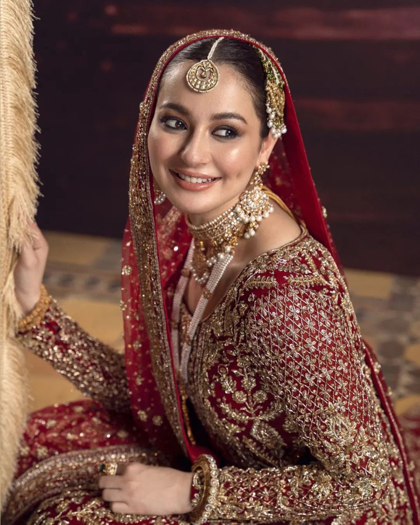 Faiza Saqlain's Latest Bridal Collection'22 Featuring Hania Aamir
