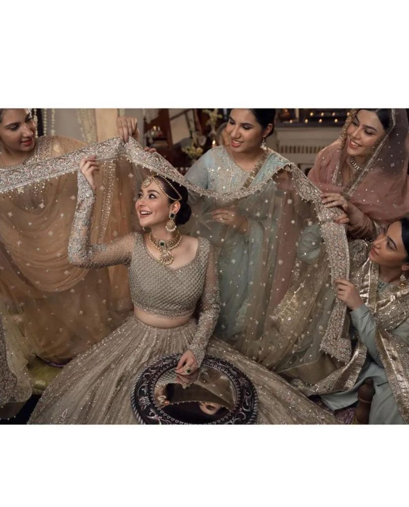 Haniya Aamir became the most beautiful bride in the latest shoot