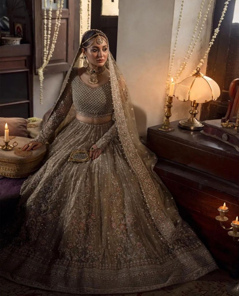 Haniya Aamir became the most beautiful bride in the latest shoot