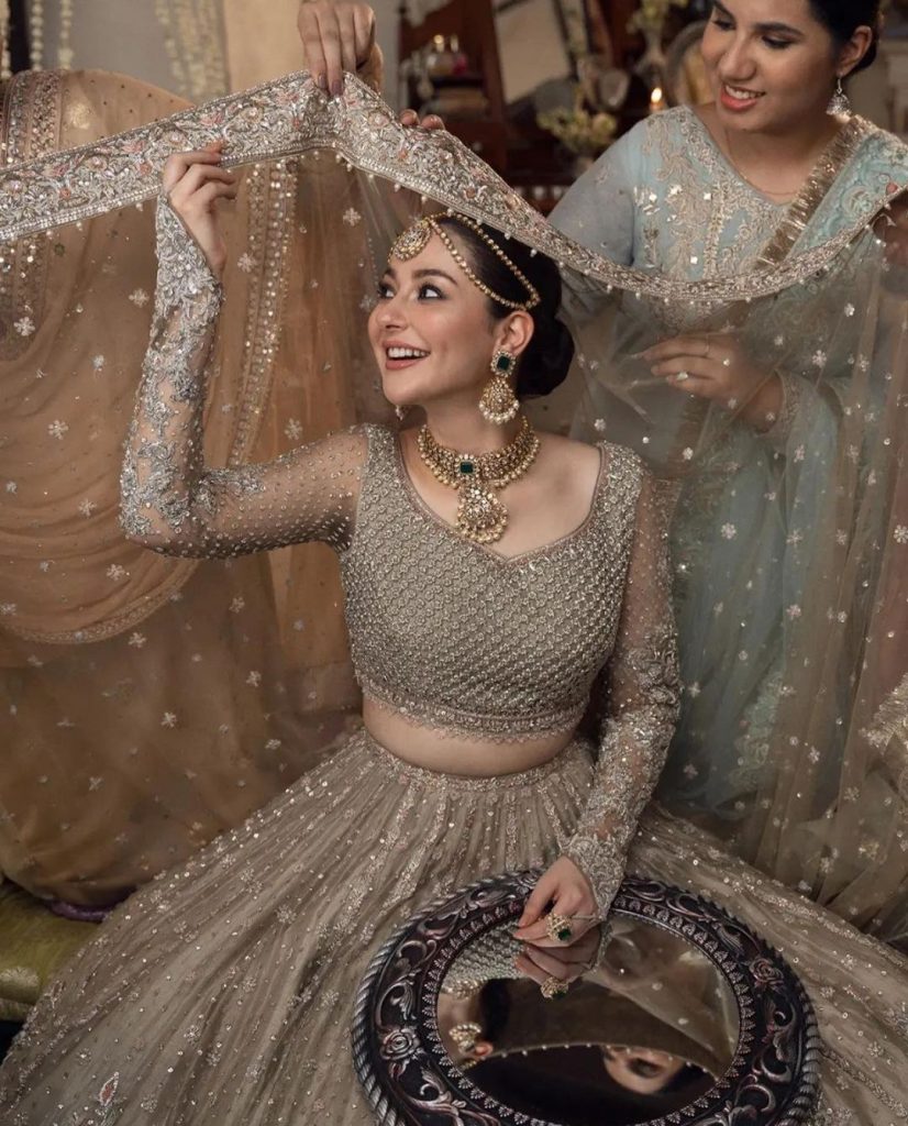 Hania Aamir Is The Most Stunning Bride In Latest Shoot