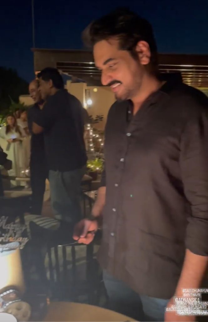 Humayun Saeed Shares Video & Pictures from Another Surprise Birthday Party