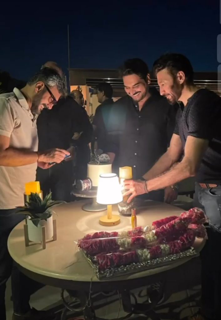 Humayun Saeed Shares Video & Pictures from Another Surprise Birthday Party