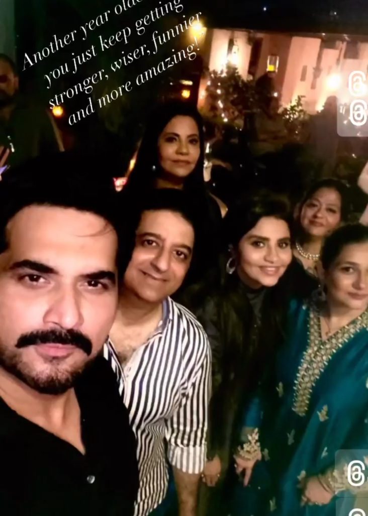 Humayun Saeed Shares Video & Pictures from Another Surprise Birthday Party