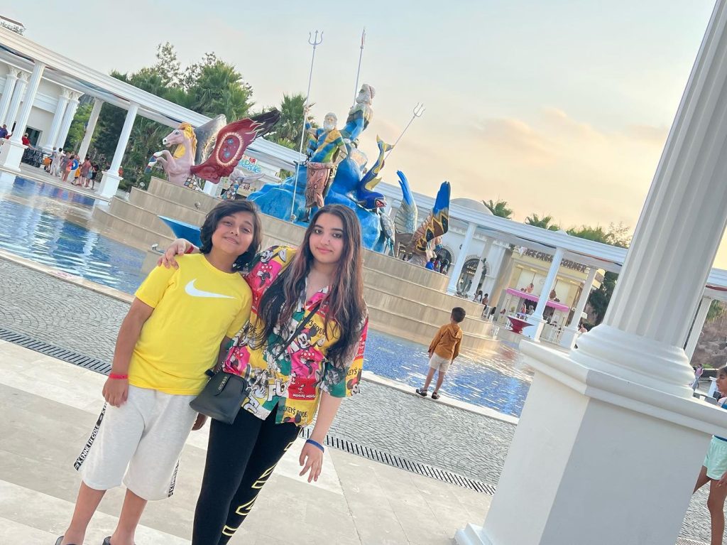 Javeria Saud’s Family Trip To Land of the Legend Antalya Turkey