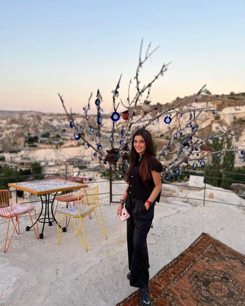 Actress Laiba Khan's Spending Vacations In Cappadocia Turkey