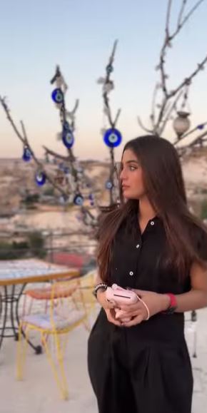 Actress Laiba Khan's Spending Vacations In Cappadocia Turkey
