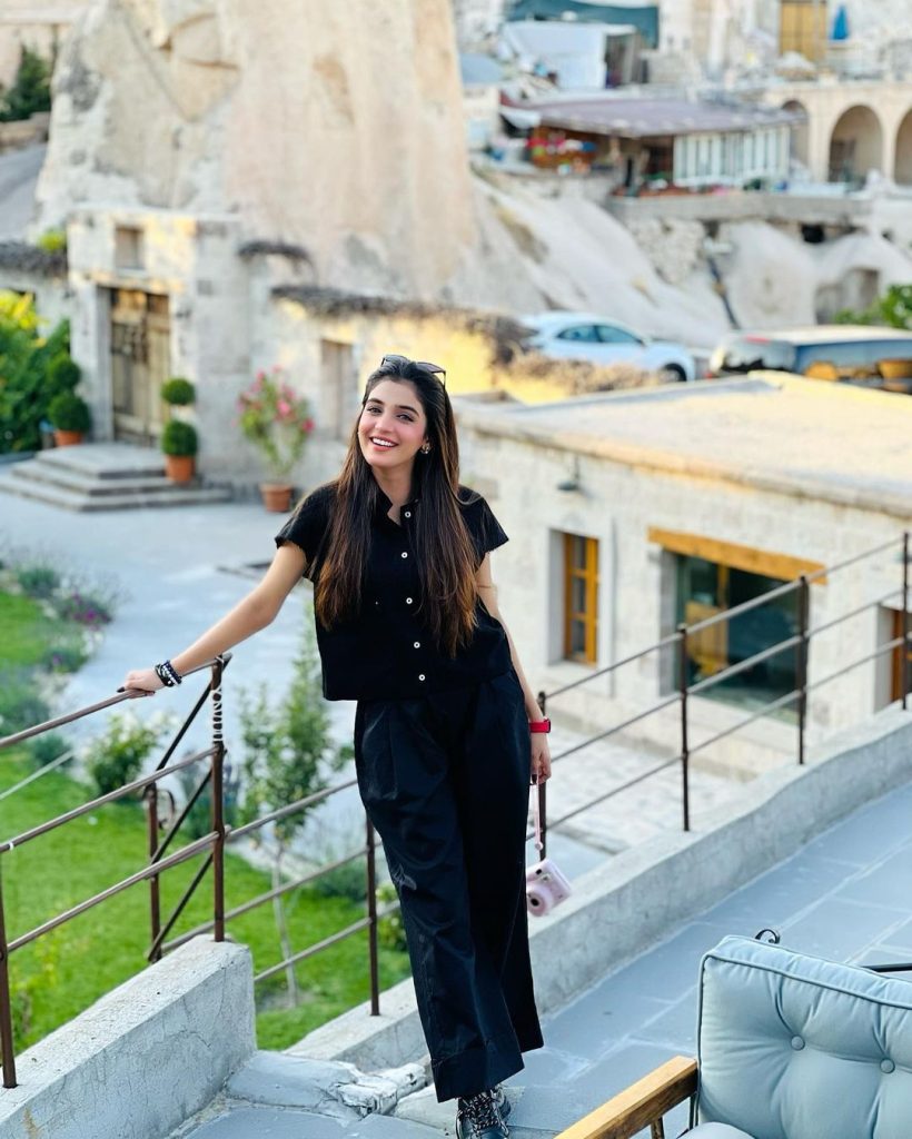 Actress Laiba Khan's Spending Vacations In Cappadocia Turkey