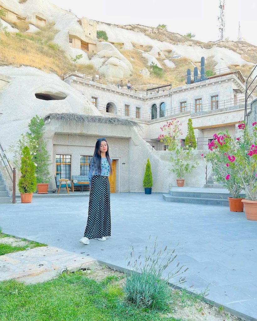 Actress Laiba Khan's Spending Vacations In Cappadocia Turkey