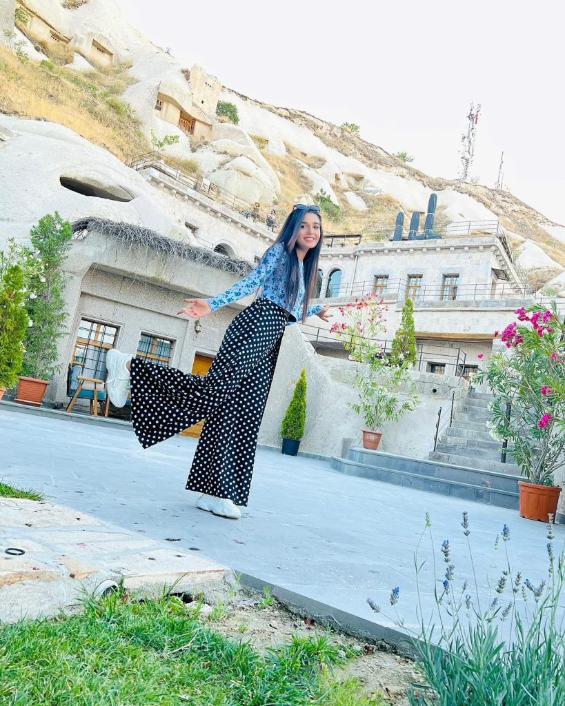 Actress Laiba Khan's Spending Vacations In Cappadocia Turkey