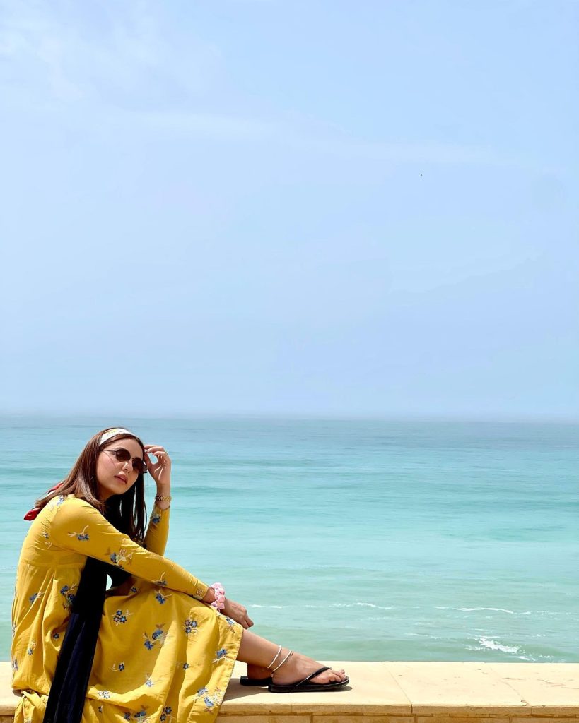 Maryam Noor’s Bewitching Clicks From Gawadar Beach
