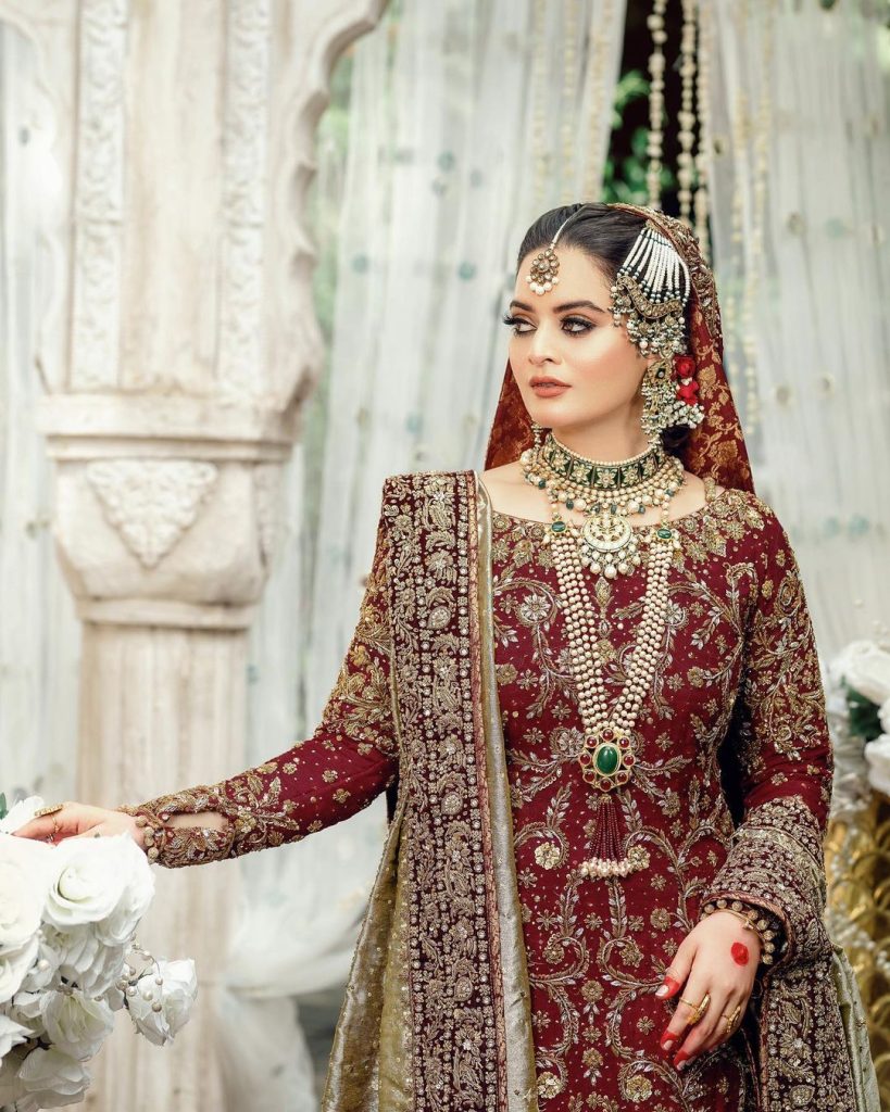 Minal Khan Nails Royalty In Latest Bridal Shoot