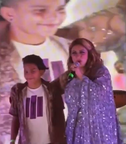 Netizens In Love With Naseebo Lal’s Performance With Son