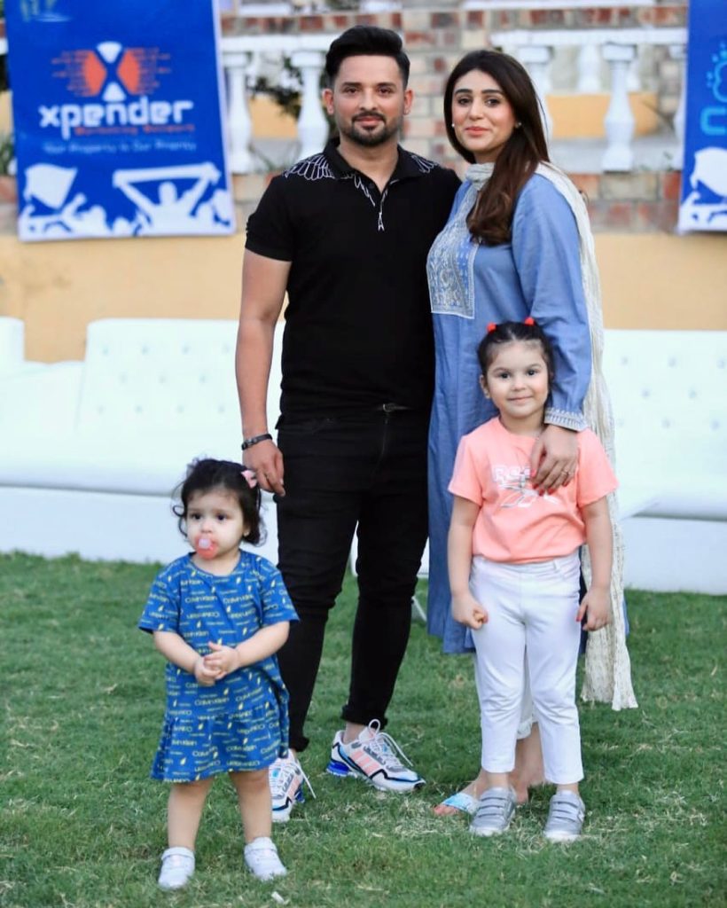 Actor Noman Habib's Intimate Birthday Celebration With Family