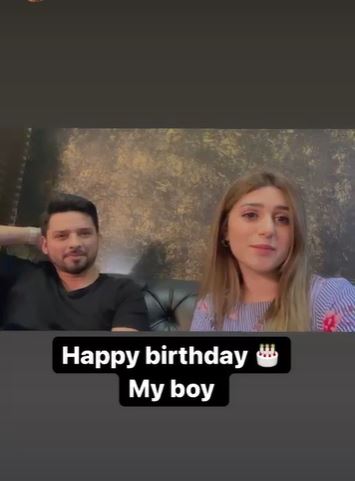 Actor Noman Habib's Intimate Birthday Celebration With Family