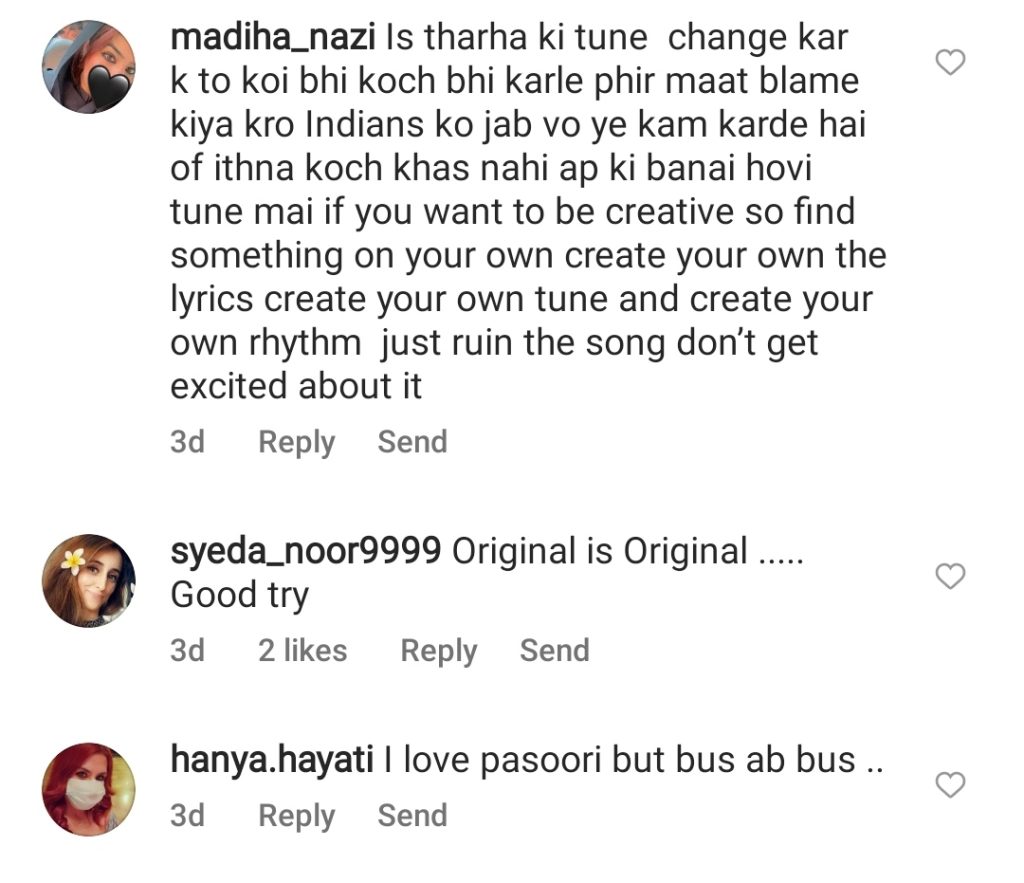 Pakistanis Criticize Indian Girls For Changing Viral Song Pasoori