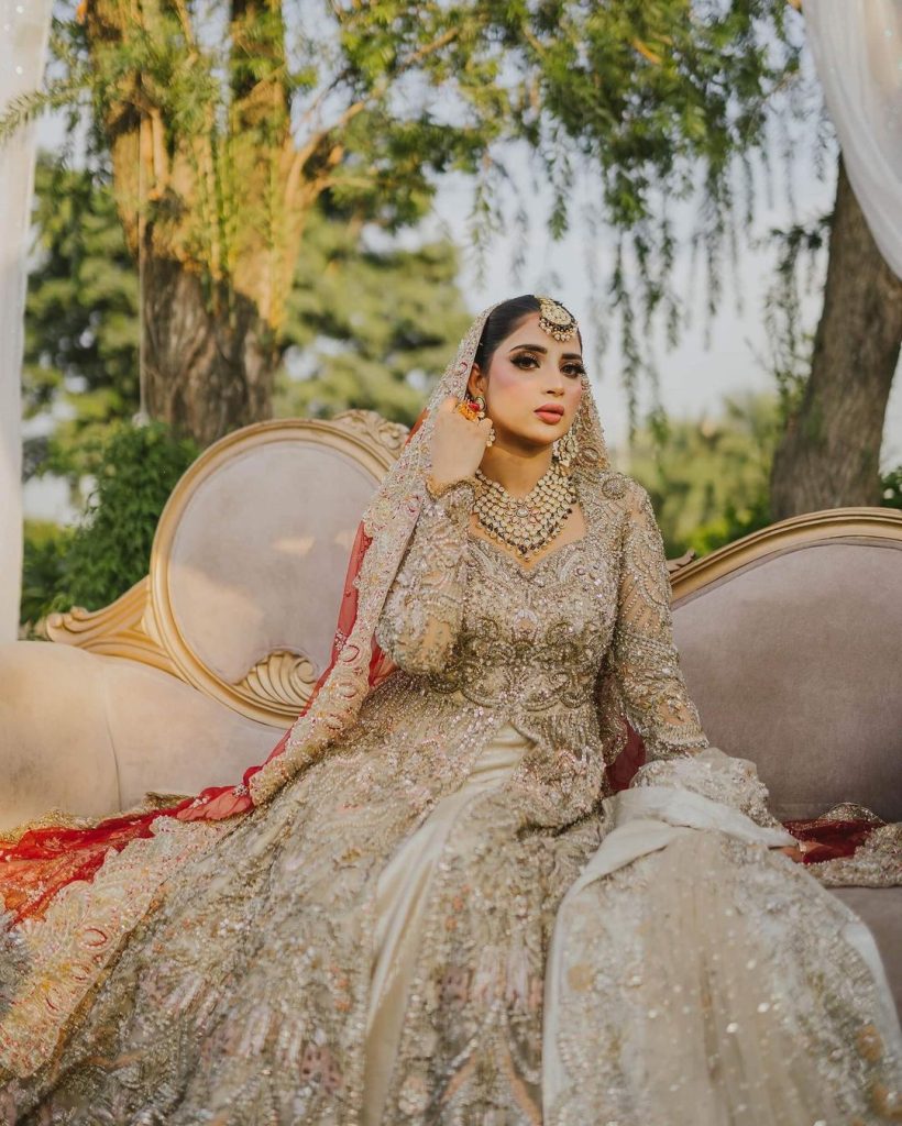 Saboor Aly’s Breathtaking Pictures From Latest Bridal Shoot
