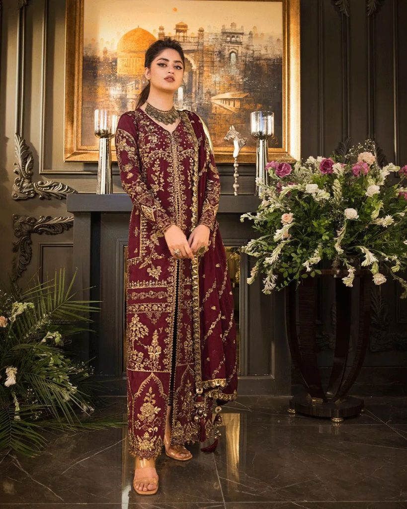 Asim Jofa's Latest Festive Collection 'Jaan-e-Ada' Featuring Sajal Aly