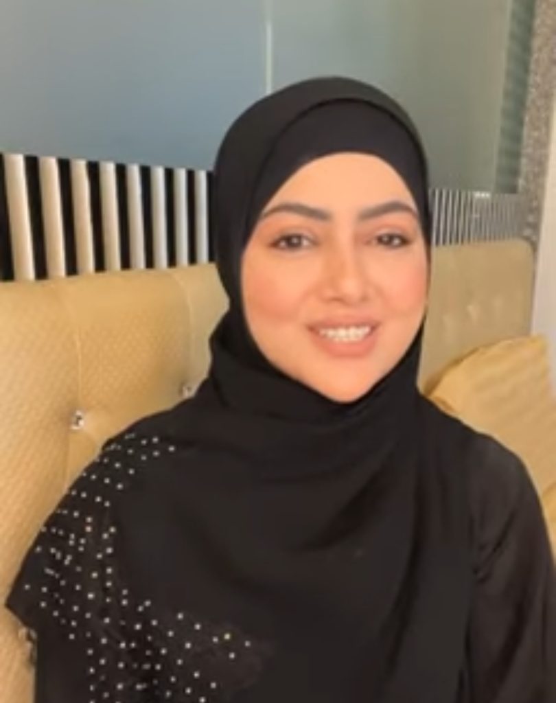 Sana Khan Shares Her Excitement On News About Khana Kaaba