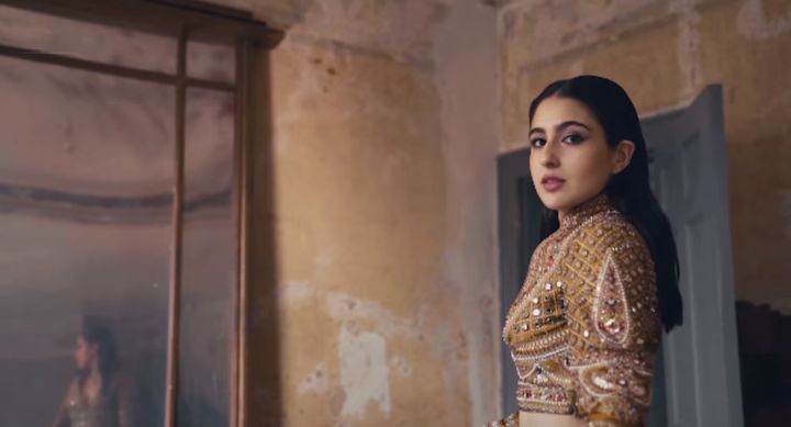 Sara Ali Khan Models For Pakistani Designer Mohsin Naveed Ranjha