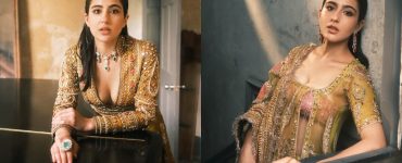 Sara Ali Khan Models For Pakistani Designer Mohsin Naveed Ranjha