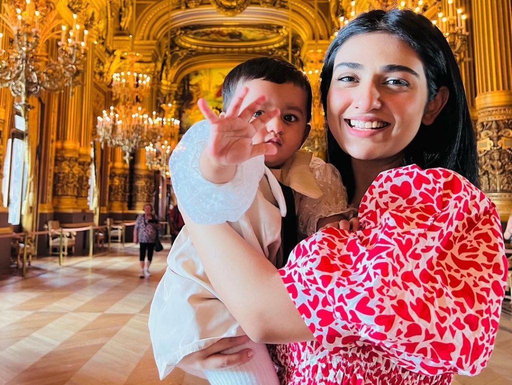 Sarah Khan And Alyana Falak In Opera House Paris