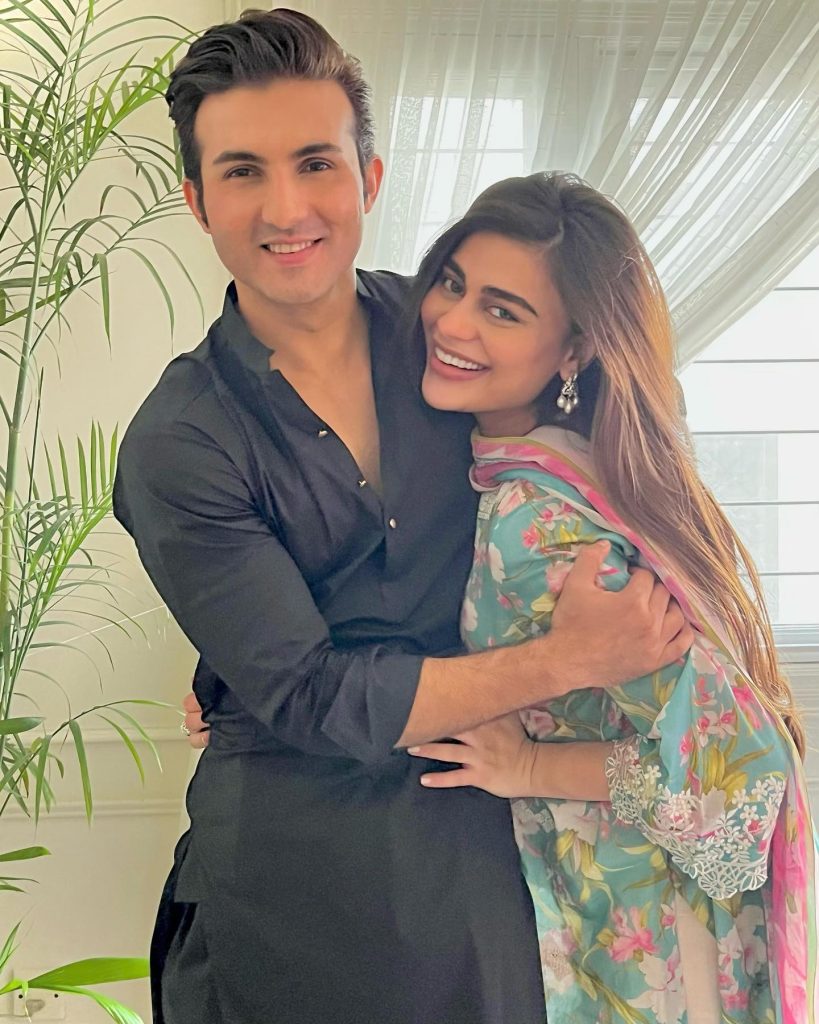 Sadaf Kanwal’s Romantic Birthday Wish For Shahroz Sabzwari