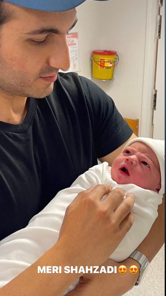 Shahroz Sabzwari And Sadaf Blessed With A Baby Girl