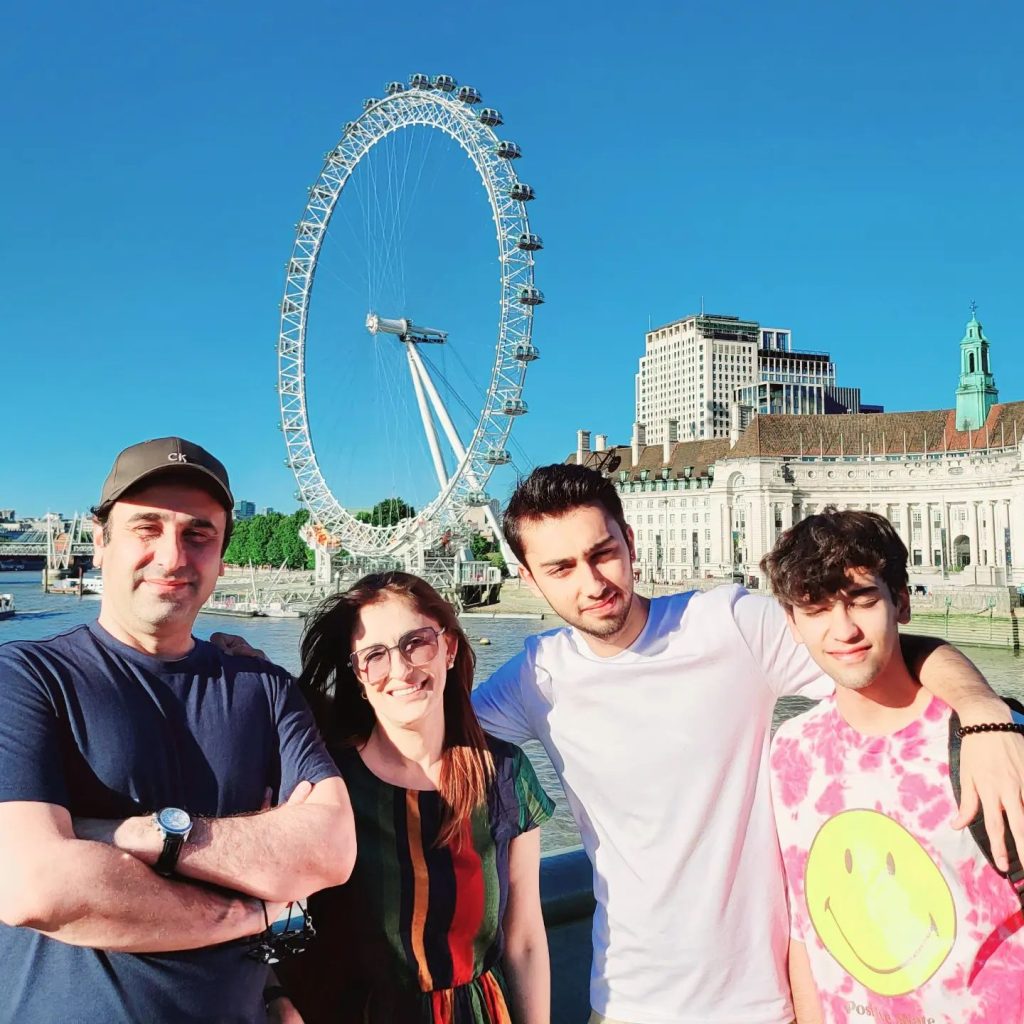 Shazia Wajahat’s Enthralling Family Pictures From London