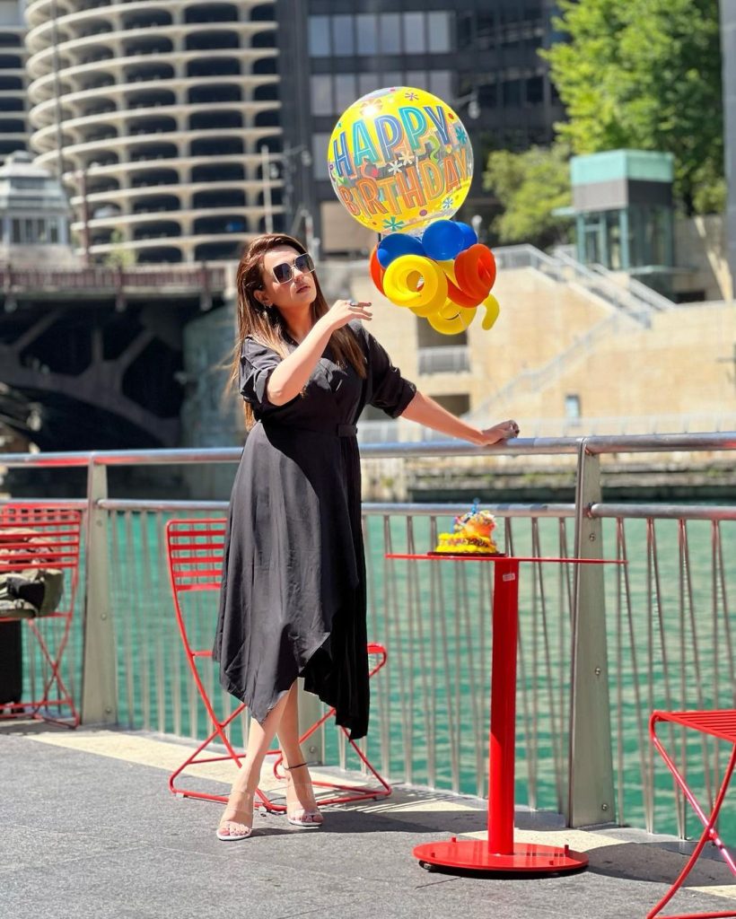 Sumbul Iqbal Celebrates Her Birthday In Chicago