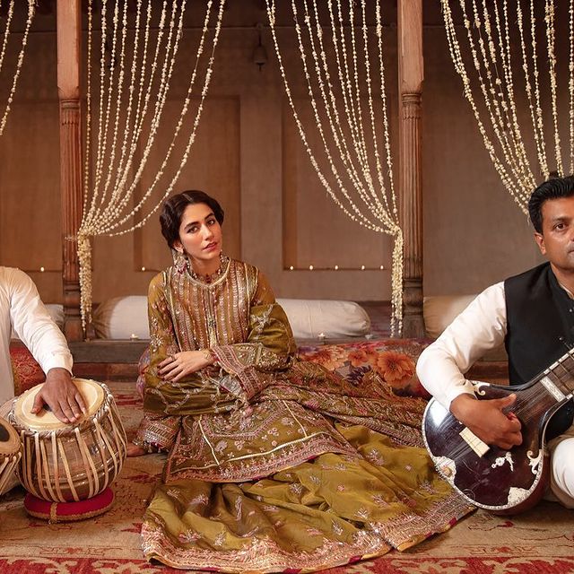 Mohsin Naveed Ranjha's Latest Festive Collection "Zarlish" Featuring Syra Yousaf