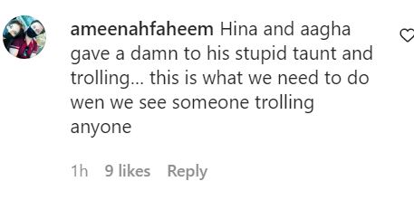 Netizens Criticize Tabish Hashmi For Trolling Minal Khan