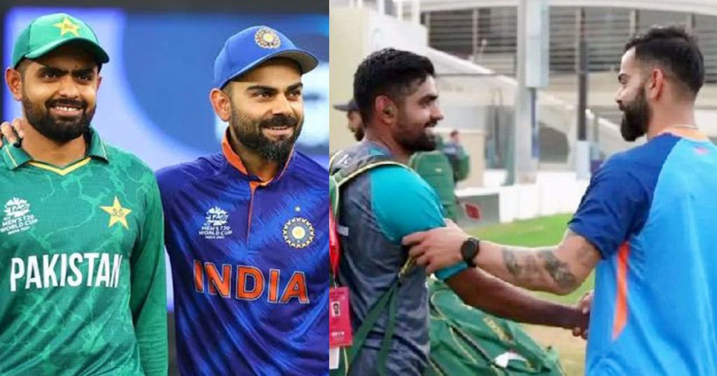 Fans Are Loving Babar Azam And Virat Kohli's Meetup Before Asia Cup