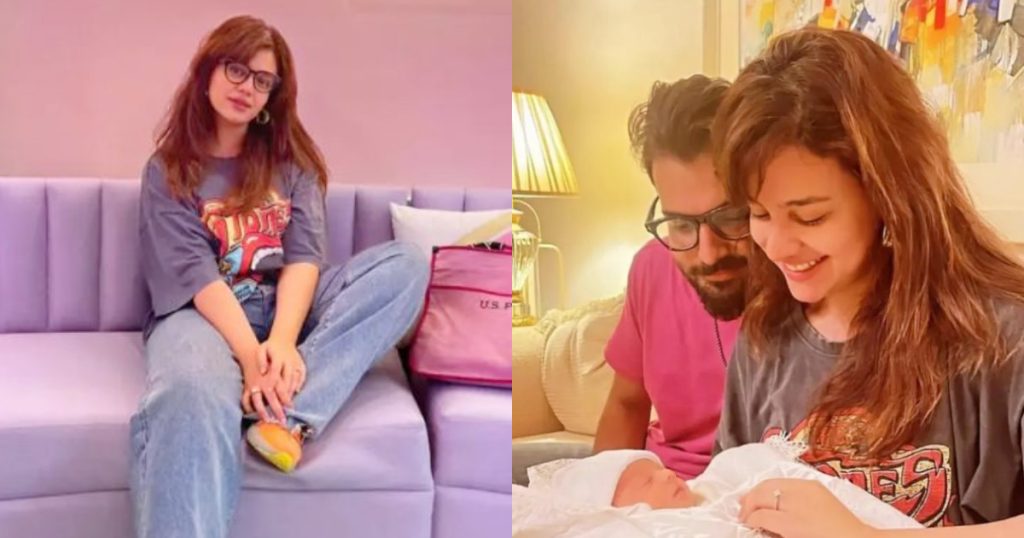 Zara Noor Abbas And Asad Siddiqui Meet Sadaf Shahroz's Baby Girl