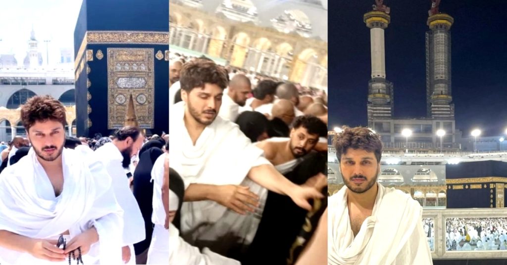 Ahsan Khan Gives a Peek into His Umrah Journey