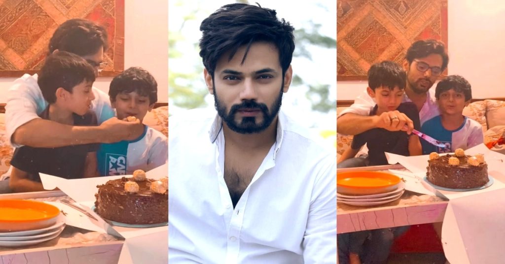 Zahid Ahmed Celebrates Birthday with Sons