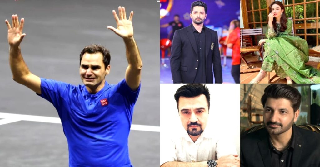 Pakistani Celebrities Pay Tribute To Roger Federer on His Retirement
