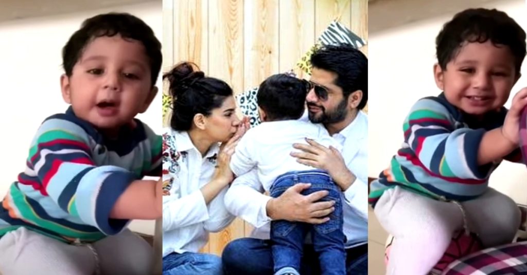 Beautiful Video of Imran Ashraf Son Shared By Kiran Ishfaque