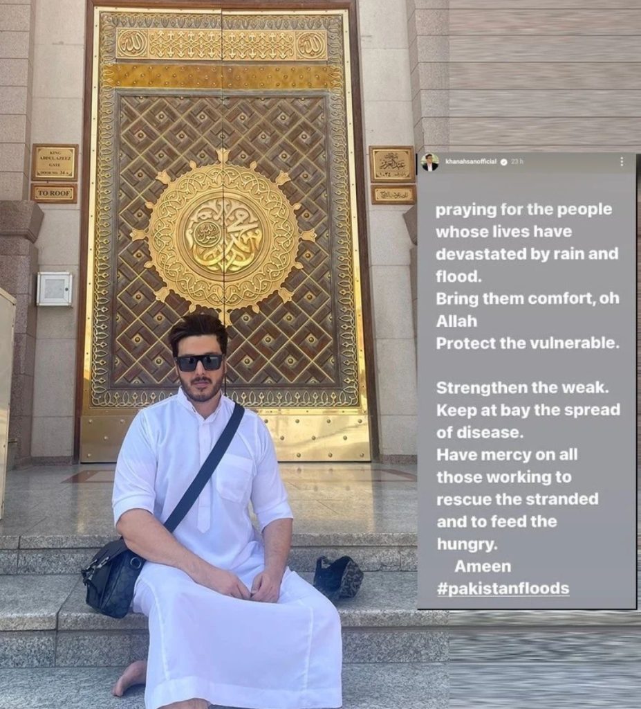 Ahsan Khan Gives a Peek into His Umrah Journey