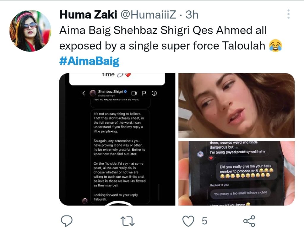 Twitter Users Hilarious Jibes at Aima Baig's Recent Scandal